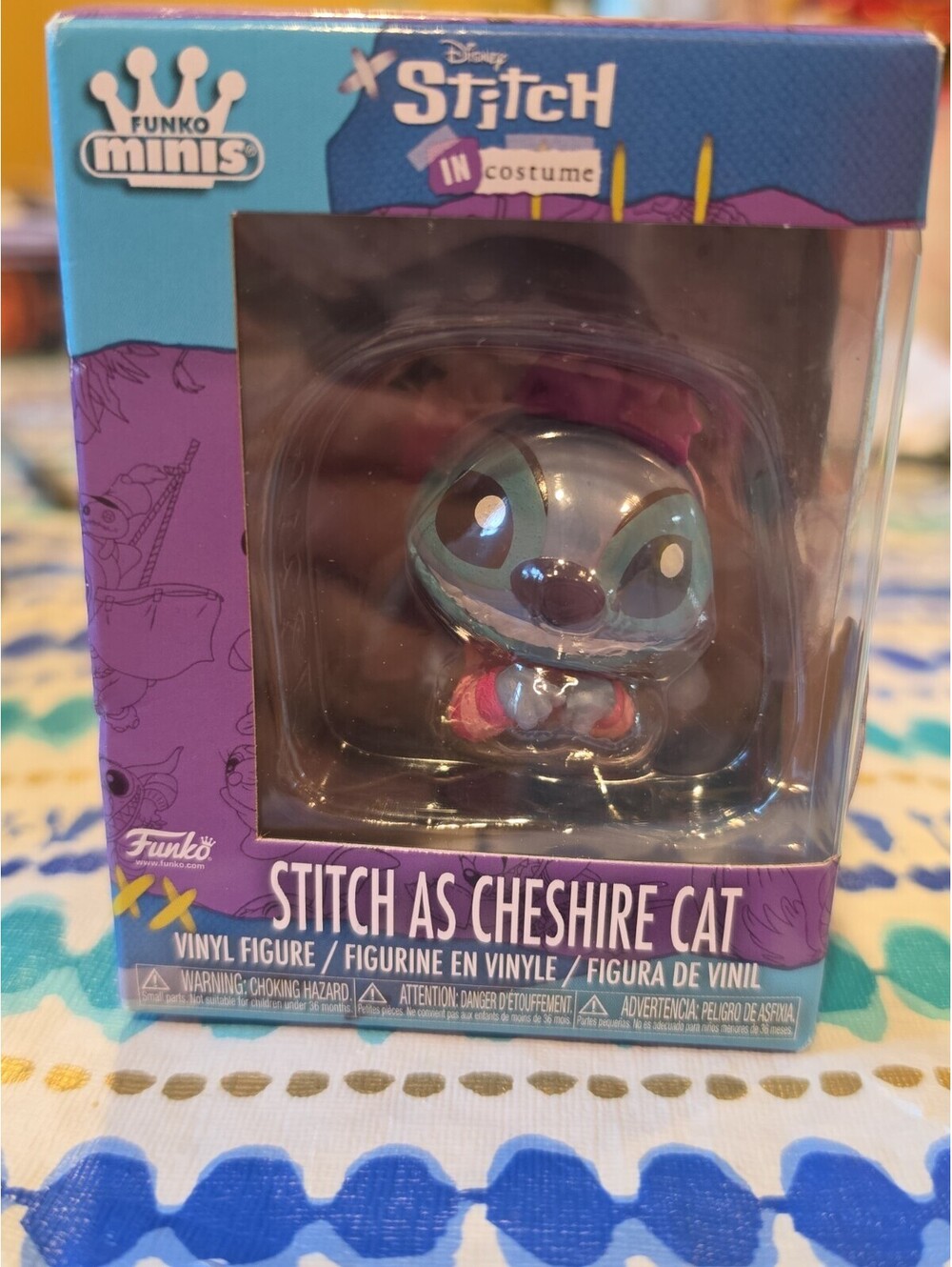 Stitch as Cheshire Cat #1460 ~ Funko MINIS Disney Stitch in Costume NIB